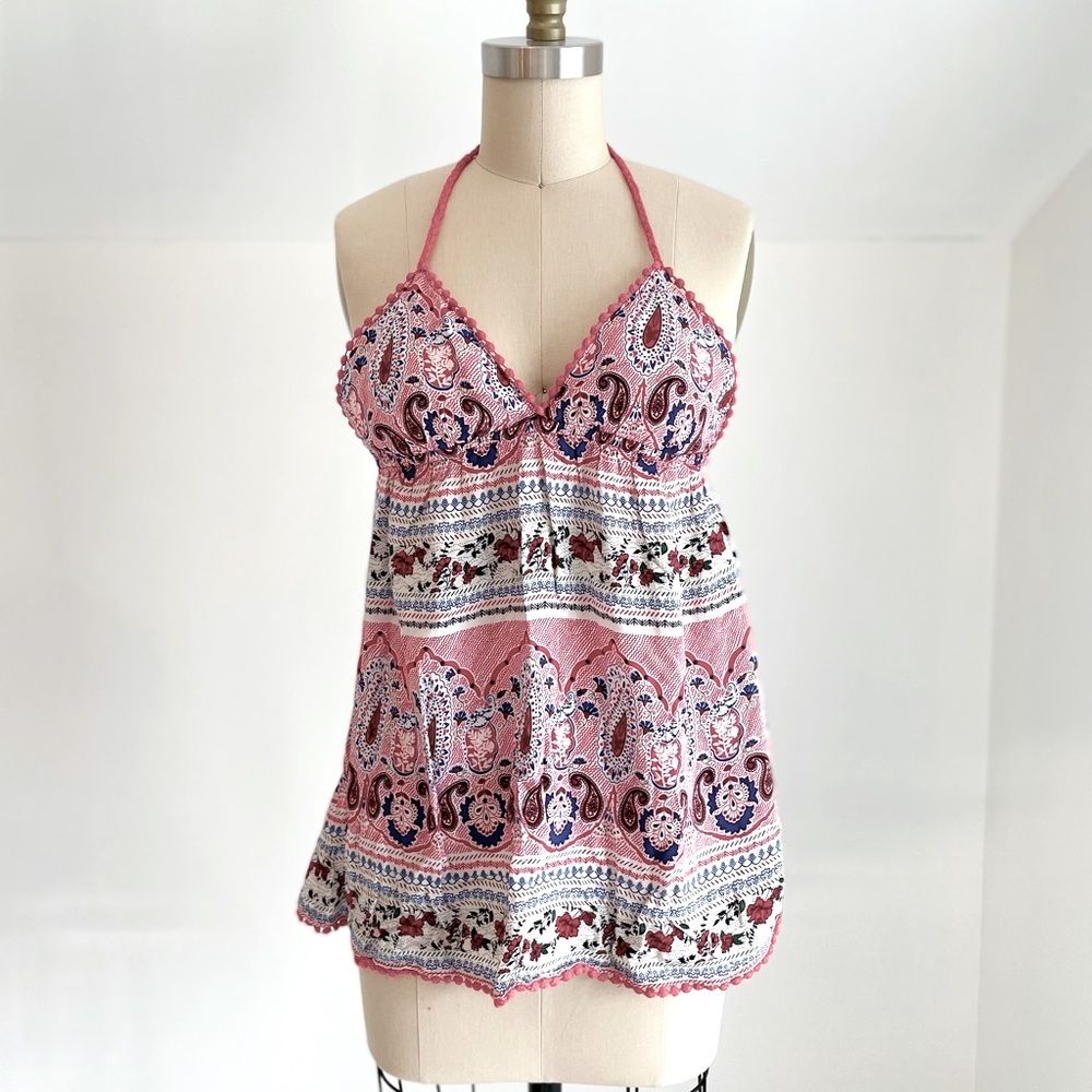 Forever 21 Halter Tunic Top Size Small